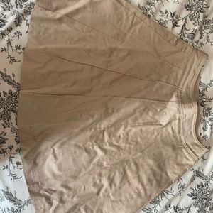 Beige skirt